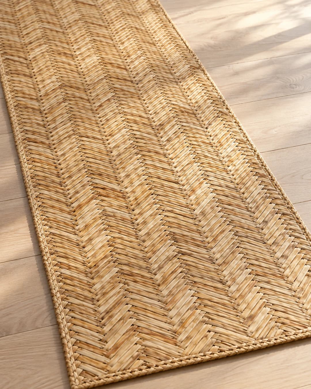 Chevron Woven Murta Rush Floor Runner