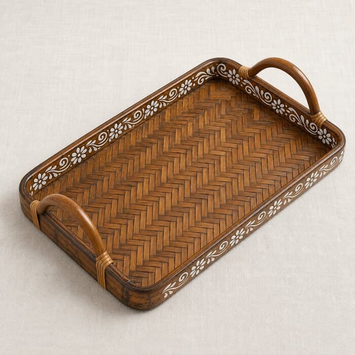 Banshai Split Bamboo Serving Tray