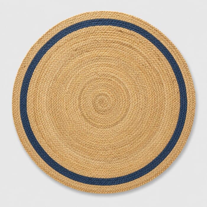 Sonar Bangla Hand-Woven Golden Jute Rug