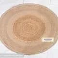 Ahiyana Premium Machine Made Seagrass Round Mat - 36 Inch | Aesthetic Home Décor Rug