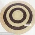Ahiyana Premium Machine Made Seagrass Round Mat - 68 Inch | Aesthetic Home Décor Rug